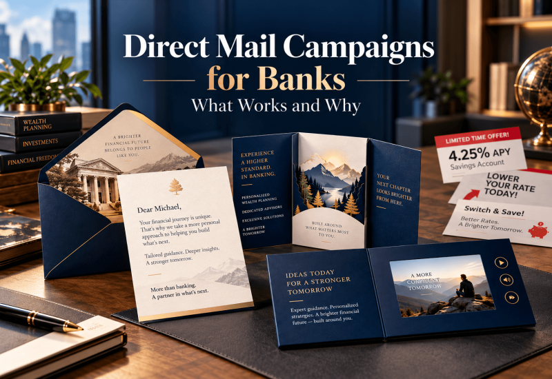Direct Mail Campaigns for Banks: What Works and Why