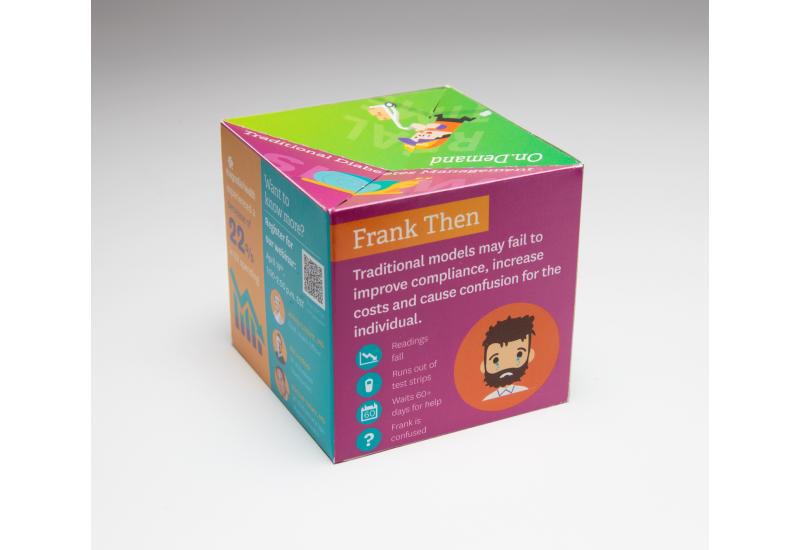 Envolve Stands Out with Interactive Pop Up Cube Mailer