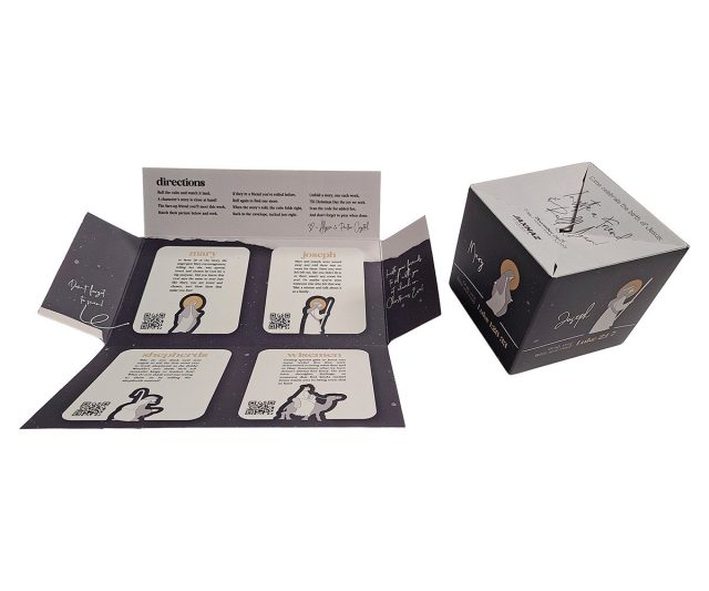 JaxNaz Church 3" Pop Up Cube w/Zip Strip Mailer